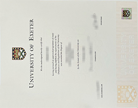University of Exeter diploma