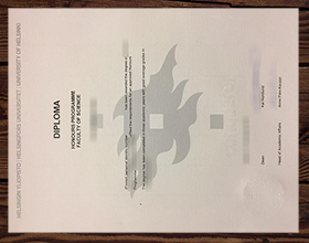 University of Helsinki diploma