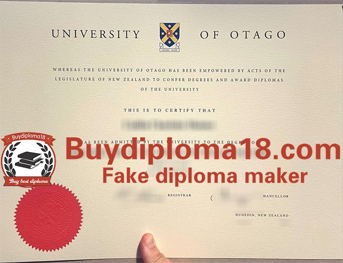 University of Otago diploma University of Otago diploma