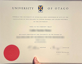 University of Otago diploma