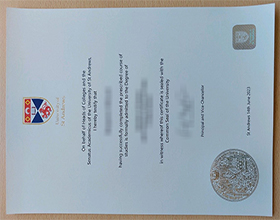 University of St Andrews diploma