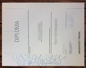 University of Twente diploma