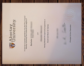 Abertay University diploma