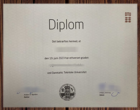 Danmarks Tekniske Universitet diploma