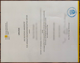 Deutsche Universität für Verwaltungswissenschaften Speyer urkunde