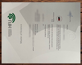 Hochschule Furtwangen Urkunde