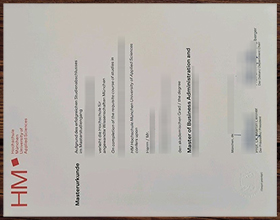 Hochschule München Urkunde