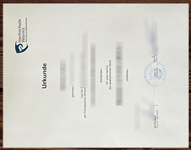 Hochschule Worms Urkunde