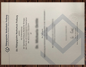 Pädagogische Hochschule Freiburg Urkunde