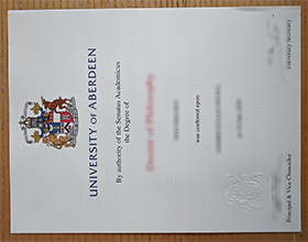 University of Aberdeen diploma
