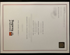 University of Reading diploma