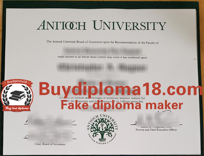 Antioch University diploma