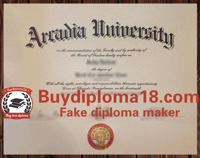 Arcadia University diploma Arcadia University diploma