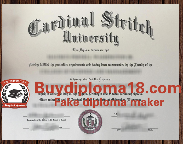 Cardinal Stritch University diploma Cardinal Stritch University diploma