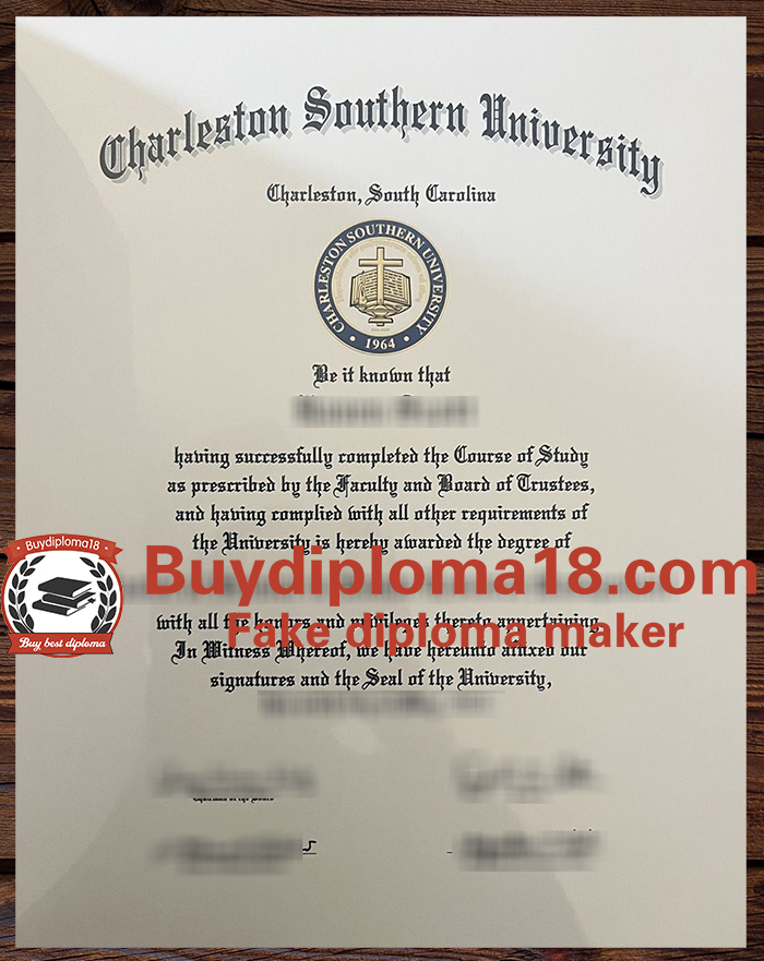 Charleston Southern University diploma Charleston Southern University diploma