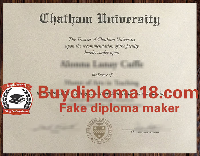 Chatham University diploma Chatham University diploma