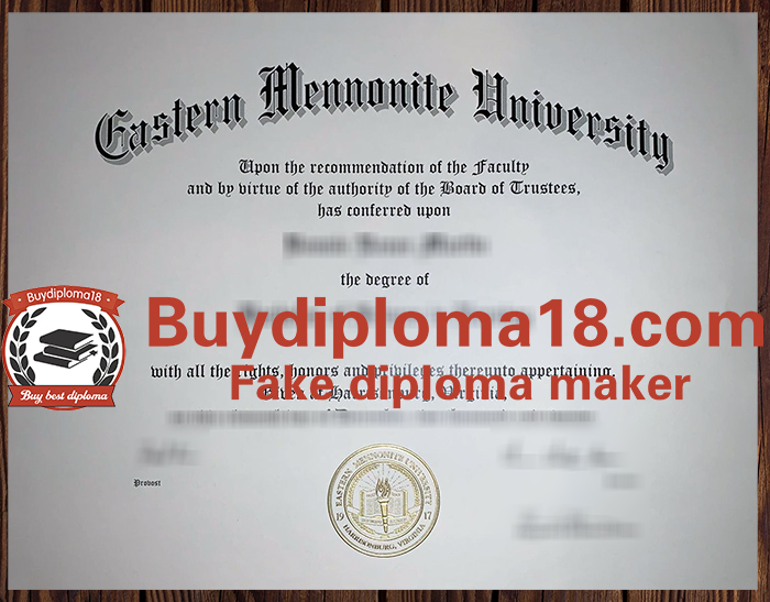 Eastern Mennonite University diploma Eastern Mennonite University diploma