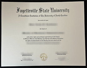 Fayetteville State University degree
