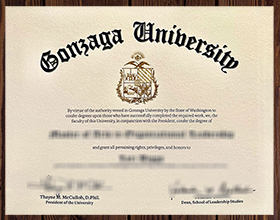 Gonzaga University diploma