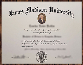 James Madison University diploma