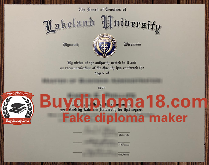 Lakeland University diploma Lakeland University diploma