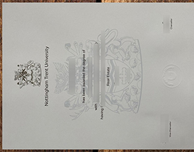 Nottingham Trent University diploma