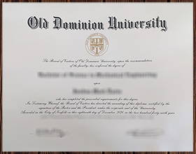 Old Dominion University degree
