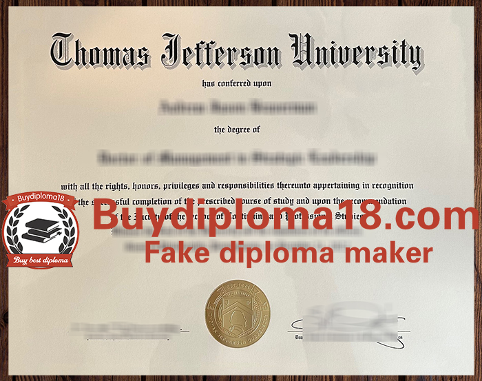 Thomas Jefferson University diploma Thomas Jefferson University diploma