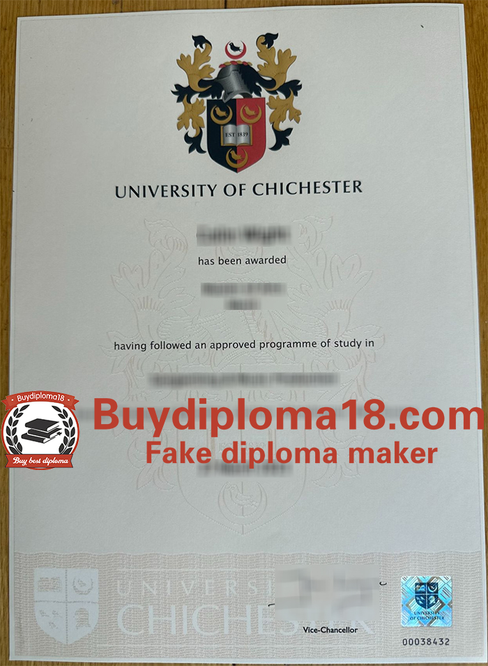 University of Chichester diploma University of Chichester diploma