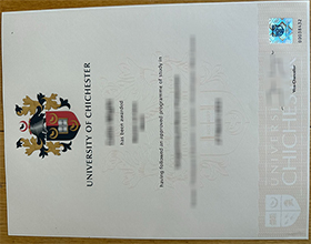 University of Chichester diploma