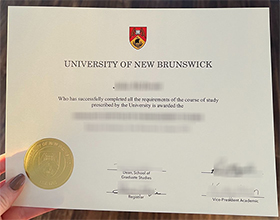 University of New Brunswick degree