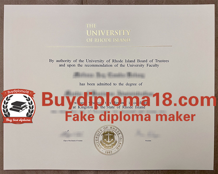 University of Rhode Island diploma University of Rhode Island diploma