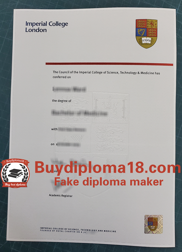 Imperial College London degree Imperial College London degree