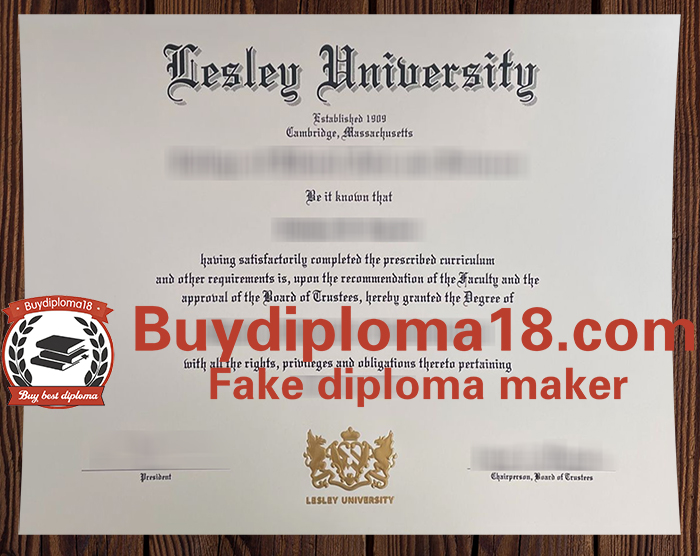 Lesley University degree Lesley University degree