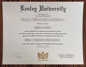Lesley University degree