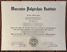 Worcester Polytechnic Institute diploma