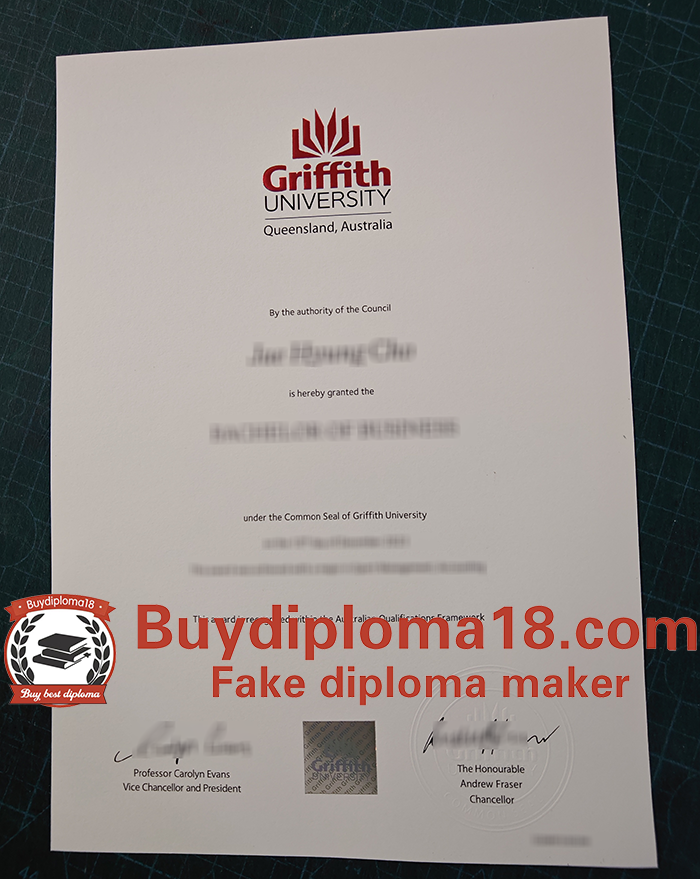 Griffith University diploma