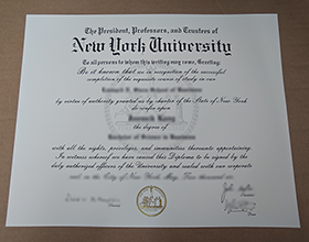 New York University degree