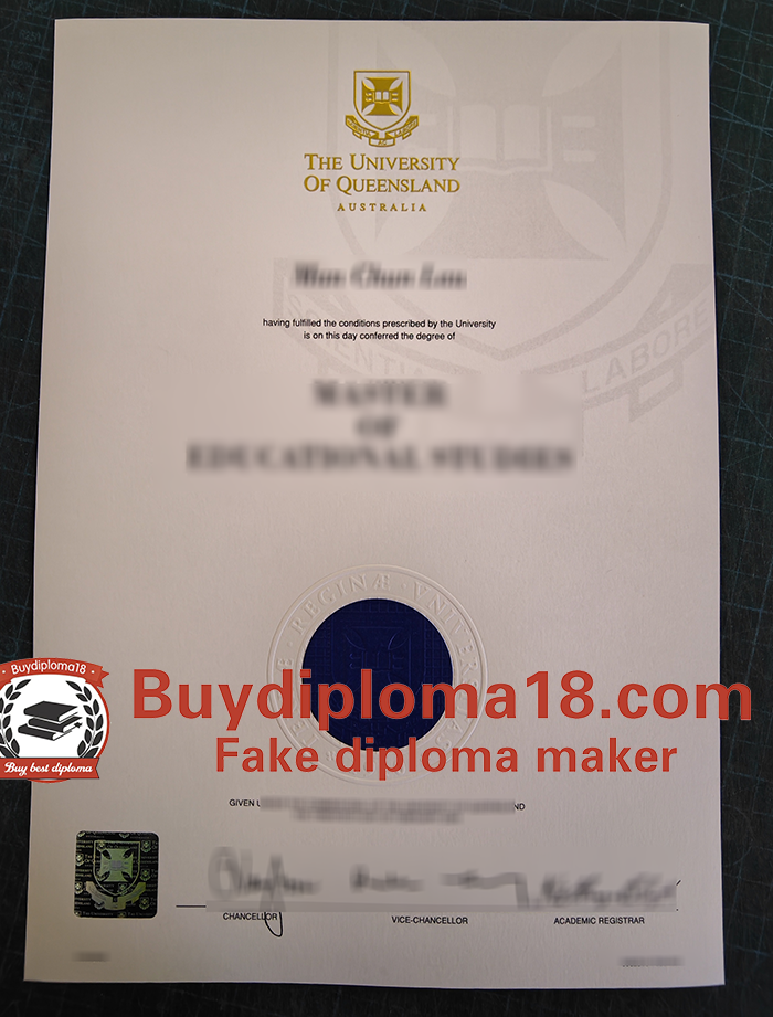 University of Queensland diploma