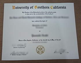 University of Southern California degree